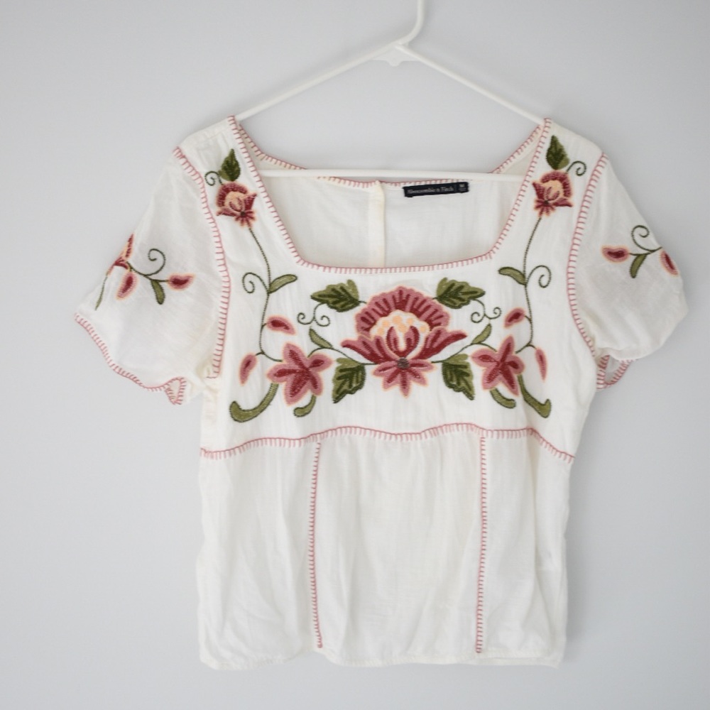 Floral Bubble Blouse